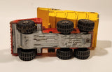 Vintage 1973 Lesney Matchbox Super Kings K-4 Big Tipper Dump Truck Red and Yellow Die Cast Toy Vehicle