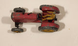 Vintage Meccano Dinky Toys Massey Harris Tractor Red Die Cast Farm Machinery Toy Vehicle