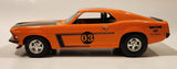 1996 ERTL Limited Edition Series 3 WIX 1969 Ford Boss 302 Mustang Orange 1/24 Scale Die Cast Toy Vehicle Coin Bank