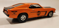 1996 ERTL Limited Edition Series 3 WIX 1969 Ford Boss 302 Mustang Orange 1/24 Scale Die Cast Toy Vehicle Coin Bank