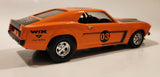 1996 ERTL Limited Edition Series 3 WIX 1969 Ford Boss 302 Mustang Orange 1/24 Scale Die Cast Toy Vehicle Coin Bank