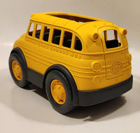 Green Toys School Bus 10 3/4" Plastic Toy Car Vehicle