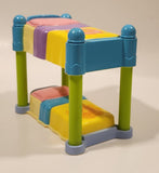 2003 Mattel Viacom Dora The Explorer Bunk Bed Plastic Toy