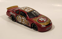 2003 Action Racing NFL San Francisco 49ers NASCAR 1/24 Scale Die Cast Toy Car Vehicle with Opening Hood and Trunk