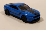 2018 Hot Wheels Muscle Mania 2018 Ford Mustang GT Blue Die Cast Toy Car Vehicle