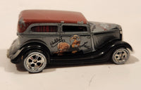 2013 Hot Wheels Pop Culture: The Muppets '34 Ford Sedan Grey and Maroon Die Cast Toy Car Vehicle