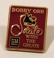 Bobby Orr Skate With The Greats GM Enamel Metal Lapel Pin