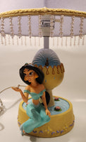 2004 Hampton Bay Disney Aladdin Jasmine 15" Tall Resin Table Lamp