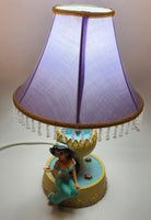 2004 Hampton Bay Disney Aladdin Jasmine 15" Tall Resin Table Lamp