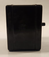 Black Metal Combination Safe Coin Bank