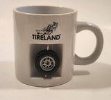 Rare Tireland BF Goodrich Mud Terrain T/A Rotating Rubber Tire Inset Ceramic Coffee Mug Cup