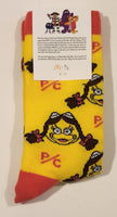 2024 McDonald's Canada Exclusive Birdie P/C Peace Collection Yellow and Pink Socks