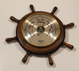 Vintage Fisher Precision Instrument Ships Wheel Barometer Weather Gauge Made in France