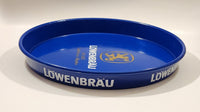 Vintage Lowenbrau Beer Blue 13" Metal Beverage Serving Tray