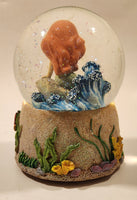 2013 Precious Moments Disney Show Case Collection The Little Mermaid Wonderful Things Surround You 5 1/2" Resin Wind Up Musical Snow Globe