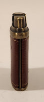 Sky Honest Brown Leather Covered Gas Lighter