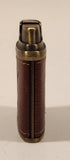 Sky Honest Brown Leather Covered Gas Lighter