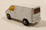 1986 Matchbox Ford Transit Van White Die Cast Toy Car Vehicle