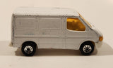 1986 Matchbox Ford Transit Van White Die Cast Toy Car Vehicle