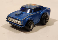 Vintage Seca Lightning Fast Style No. 9057 Pepsi Firestone Blue Pull Back Friction Die Cast Toy Car Vehicle