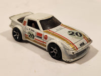 2012 Hot Wheels Super Speeders Mazda RX-7 White Die Cast Toy Car Vehicle