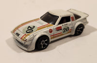 2012 Hot Wheels Super Speeders Mazda RX-7 White Die Cast Toy Car Vehicle