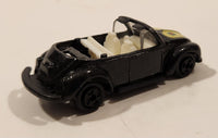 Unknown Brand Volkwagen Cabriolet Black Die Cast Toy Car Vehicle Made in Hong Kong