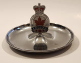 Vintage Royal Canadian Legion Ash Tray Metal Dish