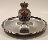 Vintage Royal Canadian Legion Ash Tray Metal Dish