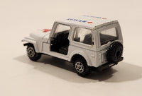 Vintage Jeep CJ-7 White Die Cast Toy Car Vehicle