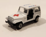 Vintage Jeep CJ-7 White Die Cast Toy Car Vehicle