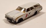 2014 Hot Wheels HW Workshop Performance 1970 Chevrolet Chevelle SS Wagon white Die Cast Toy Car Vehicle