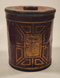 1920s Liggett & Meyers Tobacco Co. Velvet Pipe Cigarette Tobacco 6" Tall Metal Tin Can