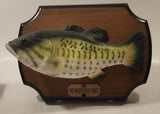 1999 Gemmy Big Mouth Billy Bass Singing Moving Fish On Plaque Novelty Collectible No Adapter Battery Tested Working