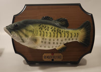 1999 Gemmy Big Mouth Billy Bass Singing Moving Fish On Plaque Novelty Collectible No Adapter Battery Tested Working