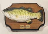 1999 Gemmy Big Mouth Billy Bass Singing Moving Fish On Plaque Novelty Collectible No Adapter Battery Tested Working