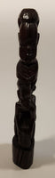 Malawi Tribal People 11" Hand Carved Wood African Sculpture