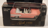 NewRay Classic Cruiser Collection 1958 Buick Century Convertible Pink 1/43 Scale Die Cast Toy Car Vehicle New in Box