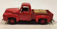 Maisto '53 Ford Pickup Truck Red 1/32 Scale Pull Back Die Cast Toy Car Vehicle with Opening Doors