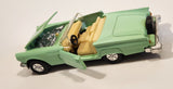 SunnySide SS 401-2 1956 Ford Thunderbird Mint Green 1/36 Scale Pull Back Die Cast Toy Car Vehicle with Opening Doors and Hood