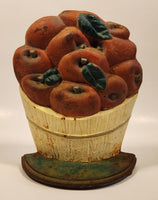 Basket of Apples 8" Cast Iron Door Stop