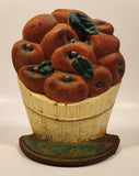 Basket of Apples 8" Cast Iron Door Stop