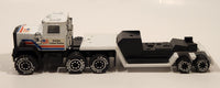 1986 Remco NASA Semi Tractor and Trailer Pressed Steel Toy Car Vehicle