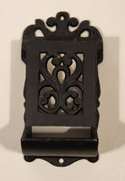 Wall Mount Cast Iron Match Holder