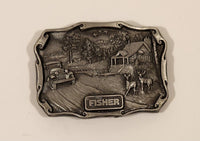 1992 Iowa Premium Specialty Co. Fisher Limited Edition Type 3710 #554 of 750 Metal Belt Buckle