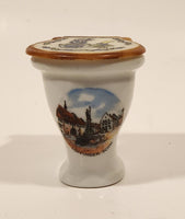 Loffingen Schw Germany Ceramic Toilet Shaped Pipe Ash Tray