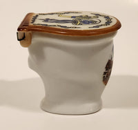 Loffingen Schw Germany Ceramic Toilet Shaped Pipe Ash Tray