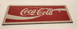 Vintage 1970s Enjoy / Savourez Coca-Cola Metal Advertising Display Rack Topper Sign