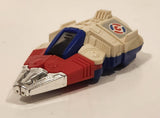 1985 McDonald's Tomy Japan Gobot Commandrons Velocitor Red Blue White Transformer Toy Vehicle