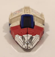 1985 McDonald's Tomy Japan Gobot Commandrons Velocitor Red Blue White Transformer Toy Vehicle